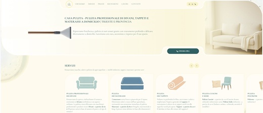 Скріншот проекту Casa Pulita